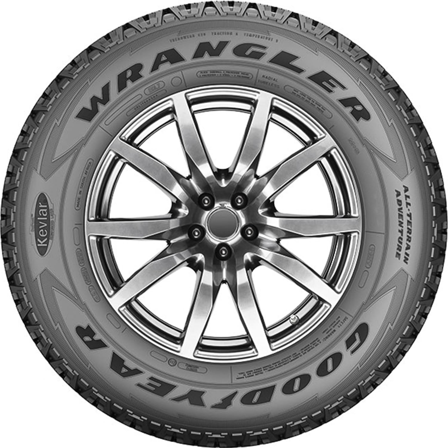 Goodyear Wrangler A-T Adventure with Kevlar (All Weather) Tires